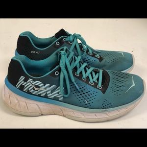 Hoka One One Cavu 1019282 BBLB Women's Teal Blue Running Sneakers Size  7.5